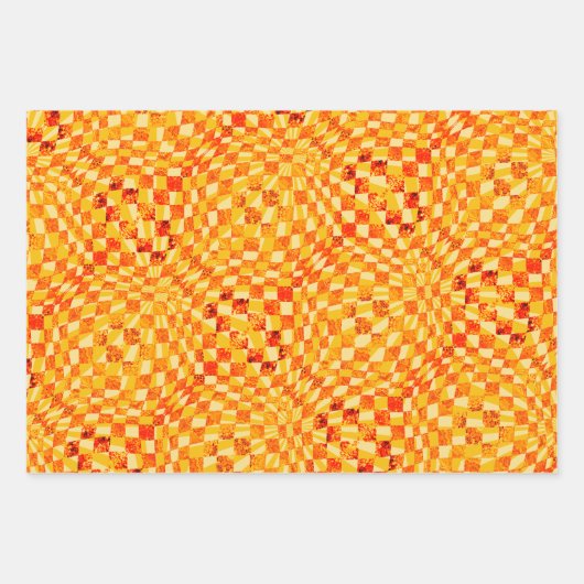 Taffi Op Art Gear Sampler Inpakpapier Vel (Voorkant 2)