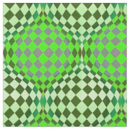 Taffi op art gras groen stof