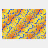 Taffi Op Art, Hollywood Floral en Jasmine Inpakpapier Vel (Voorkant 3)