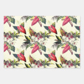 Taffi Op Art, Hollywood Floral en Jasmine Inpakpapier Vel (Voorkant 2)