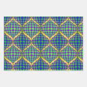 Taffi Op Art, Hollywood Floral en Jasmine Inpakpapier Vel (Voorkant)