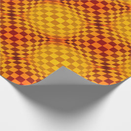 Taffi Tuck Op Art Butterscotch Cadeaupapier