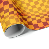 Taffi Tuck Op Art Butterscotch Cadeaupapier (Rol Hoek)
