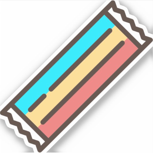 taffig sticker (Voorkant)