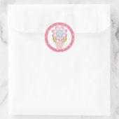 Taffy Butterfly 1,5-inch envelop sticker (Tas)