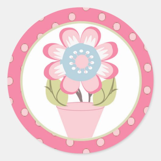 Taffy Butterfly 1,5-inch envelop sticker (Voorkant)