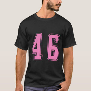 Taffy K Nummer 46 Team Junior Sport Genummerd UNIF T-shirt