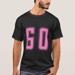 Taffy K Nummer 60 Team Junior Sport Genummerd UNIF T-shirt
