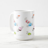 TAFFY RAIN Hoge Witte Mok (Voorkant links)