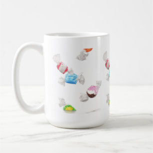 TAFFY RAIN Hoge Witte Mok