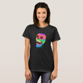 Taffy Snoep Smelting Skull T-shirt (Voorkant volledig)