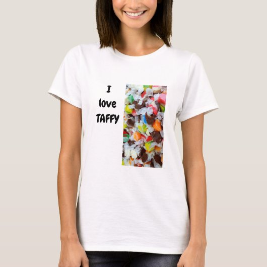 Taffy Snoep T-shirt (Voorkant)