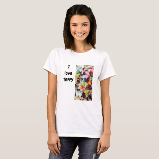 Taffy Snoep T-shirt (Voorkant volledig)
