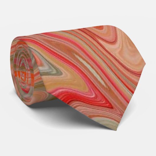 Taffy Swirl Mannen Stropdas (Opgerold)