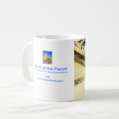 Tafoni Eye natuur art beauty Koffiemok (Voorkant links)