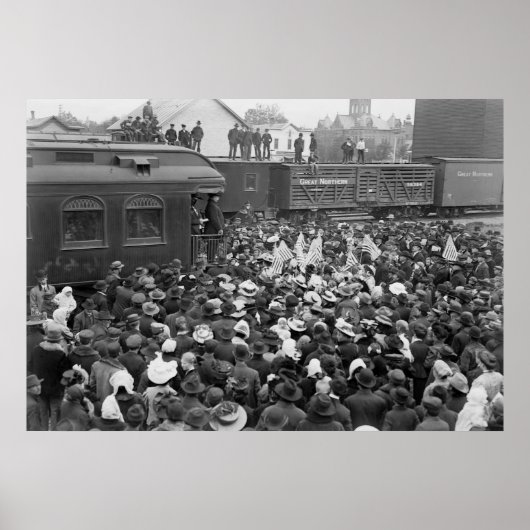 Taft Campaign Speech: 1908 Poster (Voorkant)