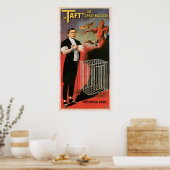 Taft ~ Magicies Devils Cage  Magic Act Poster (Keuken)