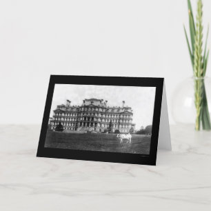 Taft's Koe Grazing vlakbij het War Building 1909 Kaart