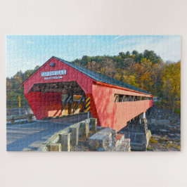 Taftsville Covered Bridge, Vermont Legpuzzel