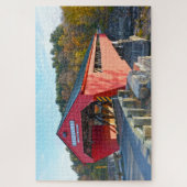 Taftsville Covered Bridge, Vermont Legpuzzel (Verticaal)