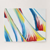 Tag Along 3 Wilde Gestreepte Abstracte Puzzel (Horizontaal)