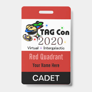 TAG Con 2020 - Rode Kwadrant - Cadet Badge