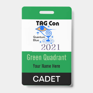 TAG Con 2021 - Groene Kwadrant - Cadet Badge