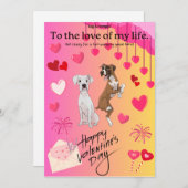 Tag & Pompeii's Valentijnsdag kaart (Voorkant / Achterkant)