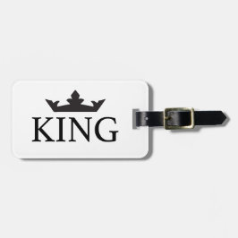 Tag Royal Family King Bagagelabel