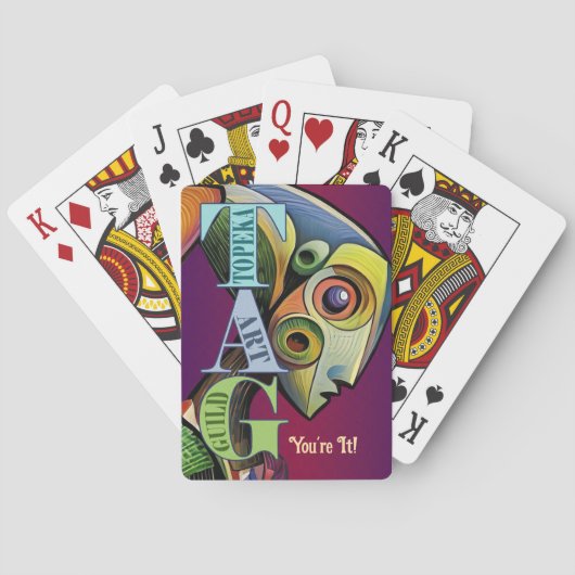TAG You're it . Classic Playing Cards Pokerkaarten (Achterkant)