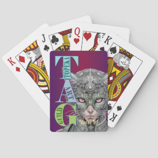 TAG You're it .  Classic  Playing Cards Pokerkaarten