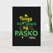Tagalog Filippijnen Geest van Kerstmis Kaart (Voorkant)