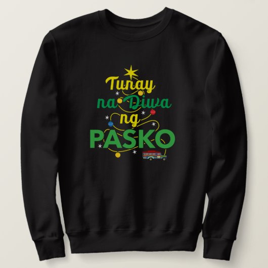 Tagalog Filippijnen Geest van Kerstmis Trui (Design voorkant)
