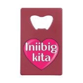 Tagalog - Ik hou van je Creditkaart Flessenopener (Achterkant)