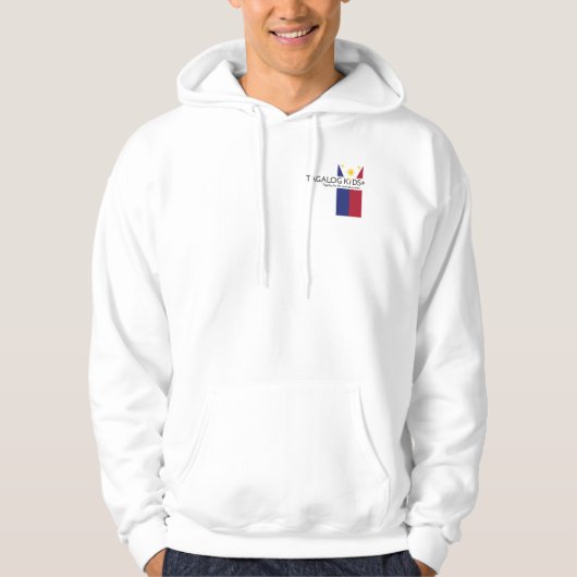 Tagalog Kinder+ Volwassenen Hoodie (Voorkant)