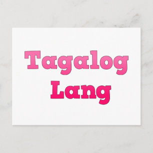 Tagalog Lang Briefkaart