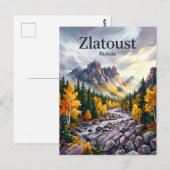 Taganay Nationaal Park Rusland Briefkaart (Voorkant / Achterkant)