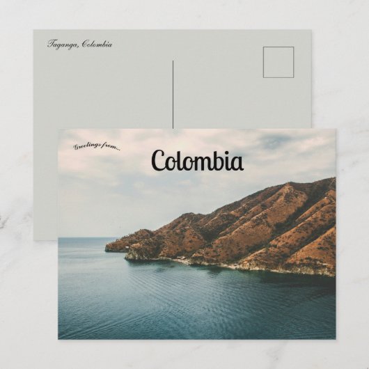 Taganga Colombia Briefkaart (Voorkant / Achterkant)