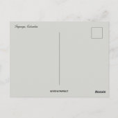 Taganga Colombia Briefkaart (Achterkant)