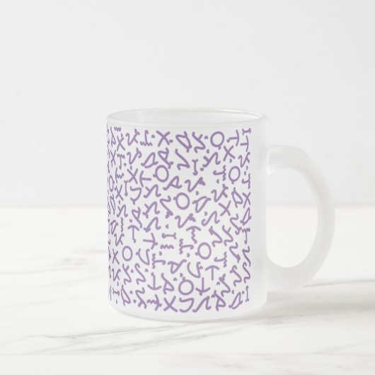Tagbanwa-script Matglas Koffiemok (Rechts)