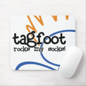 tagfoot (deskificatie) muismat (Met muis)