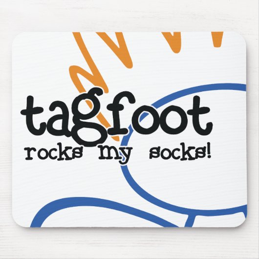 tagfoot (deskificatie) muismat (Voorkant)
