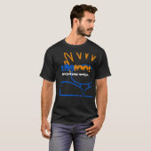 tagfoot ( zwarte hemdentiteit ) t-shirt (Voorkant volledig)