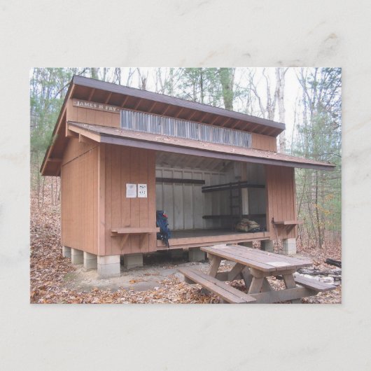 Tagg Run Appalachian Trail Ansichtkaart Briefkaart (Voorkant)