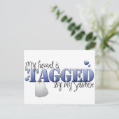 Tagged Briefkaart (Staand voorkant)