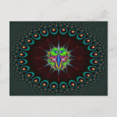 Taggert Bug in 24 Point Circulair Lijst Briefkaart (Voorkant)