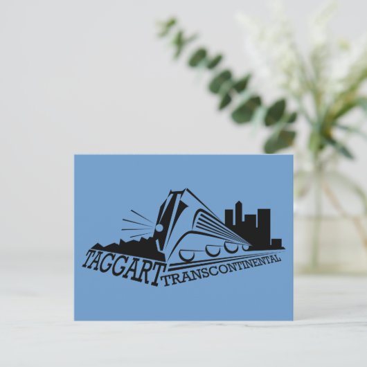 Taggert Transcontinental Briefkaart (Staand voorkant)