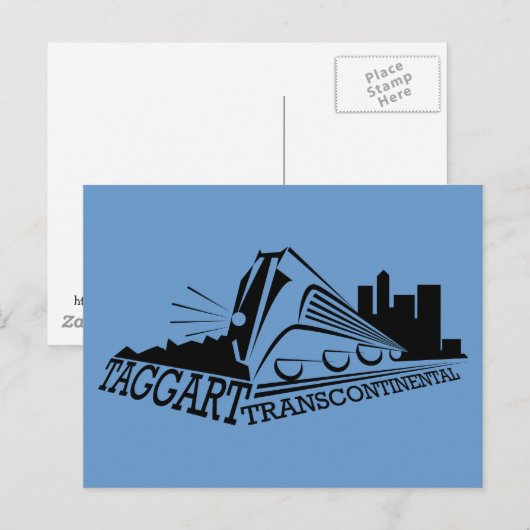 Taggert Transcontinental Briefkaart (Voorkant / Achterkant)