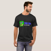 Taglijnkleur DAP APP T-shirt (Voorkant volledig)