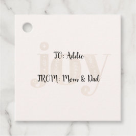 Tags voor Joy Holiday Bedankjes Labels